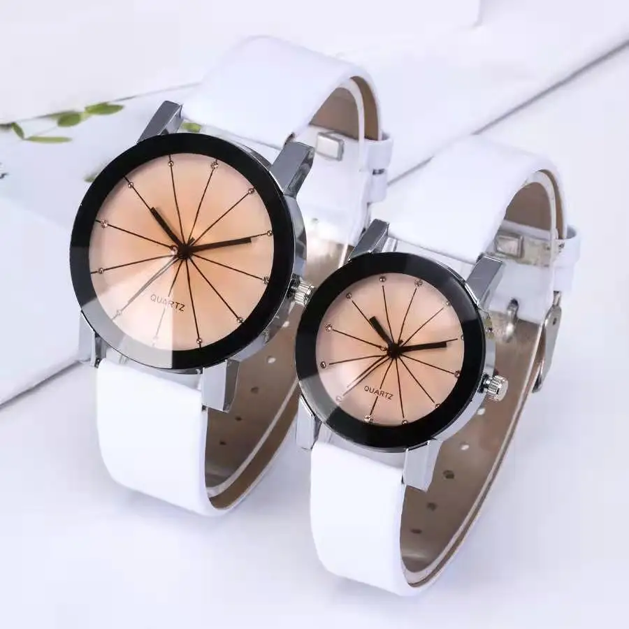 Reloj de correa para hombre y mujer, pulsera electrónica convexa para amantes de la moda, meridiano, Comercio Exterior, ocio, mesa para niños, venta al por mayor