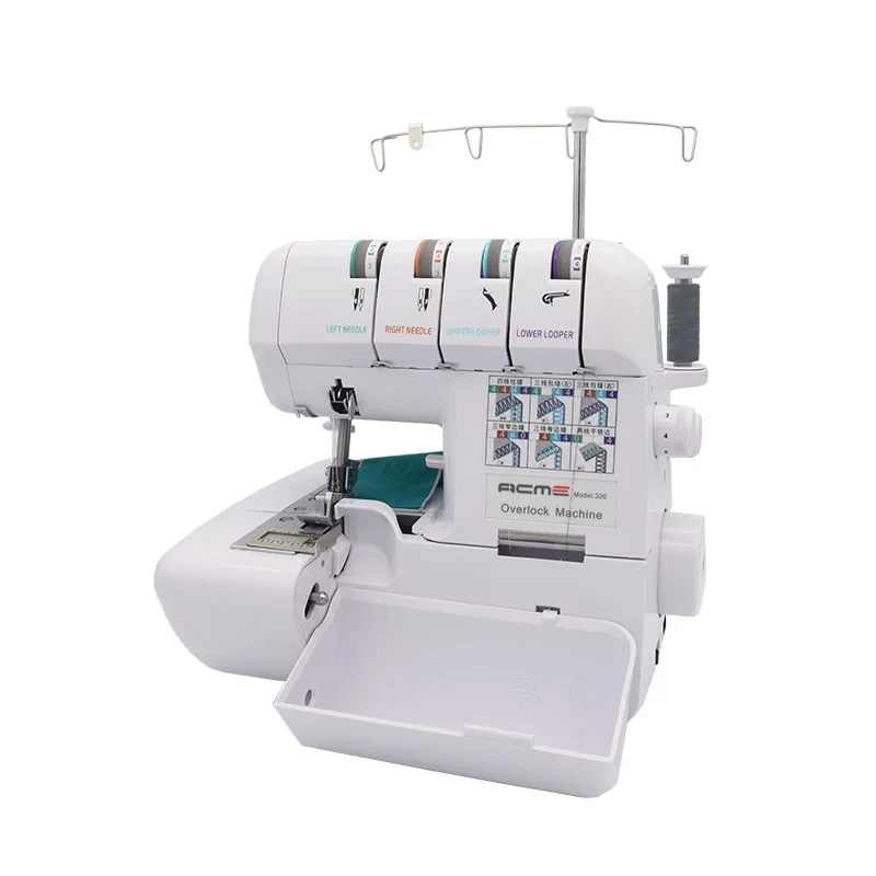 Four-thread Overlocking Machine, Automatic Secret Copying, Electric Multi-function, Thick Overlock Secret Copying Machine