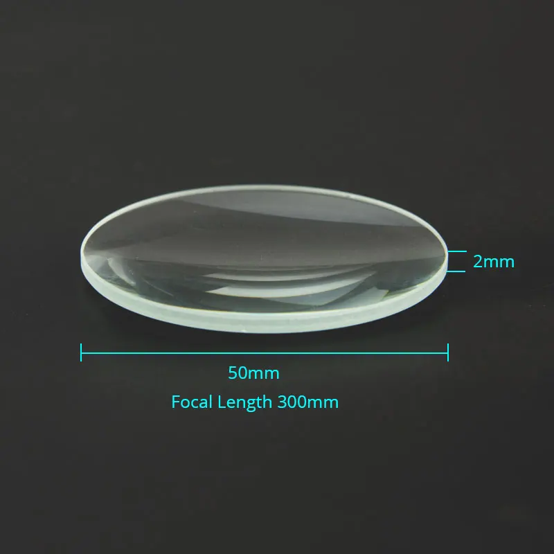 Optical Glass Focal length Optics Double Concave Lens Plano Convex Lens Set DIY Home-made Simple Telescope Lens