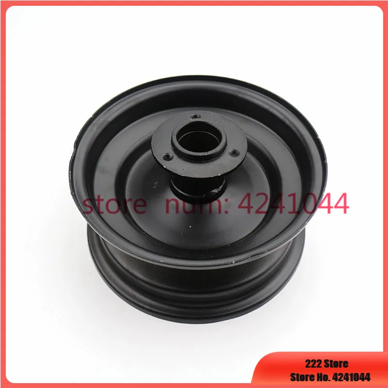 6 inch 4wheel ATV refit accessories rear wheel hub 6\'\' small bull three hole Flange seat alloy rims use 145/70-6 tire tyre