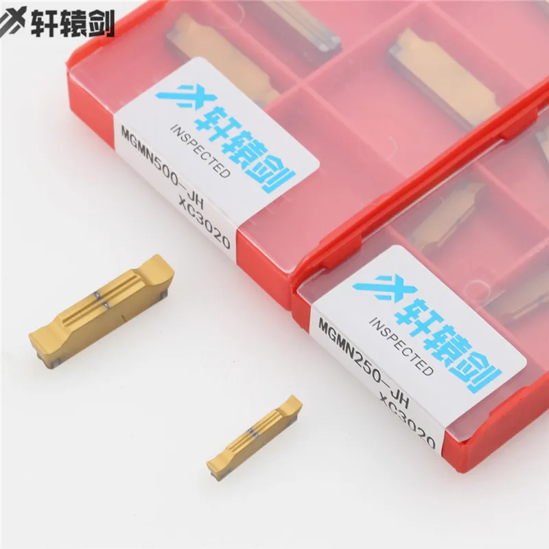 10PCS MGMN150 MGMN200 MGMN250 MGMN300 MGMN400 MGMN500 JH XC3020 Grooving Turning Tools Carbide Inserts CNC Lathes