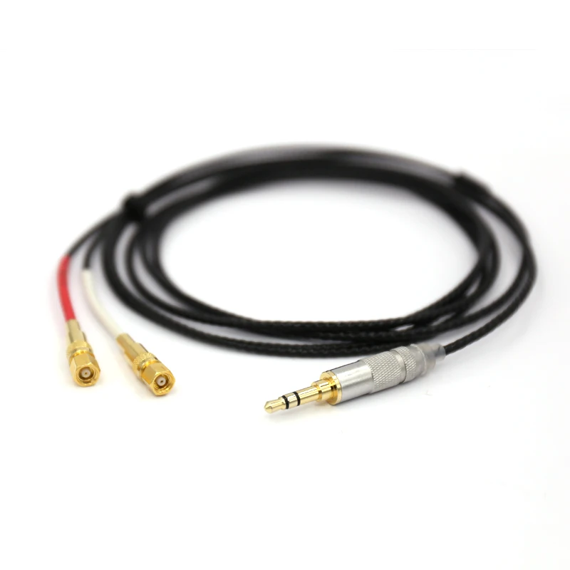 

1.2m 4 Cores 5N OFC copper silver plated Headphone Upgrade Cable for Hifiman He-5 He-6 He-400 He-500 He560