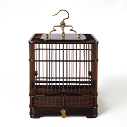 New Chinese Style Decoration Bird Cage Home Soft Decoration Decoration Model Room Study Exquisite Bird Cage