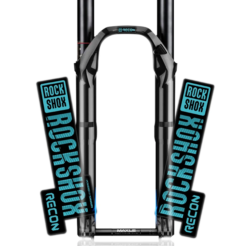 2019 rockshox RECON decals mountain bike front fork stickers MTB bicycle front fork decals RECON stickers