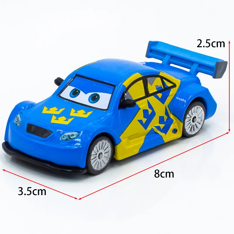 Automobili Disney Pixar Cars 2 3 Toy Limited Edition saetta McQueen Mater modello in lega auto 1:55 giocattoli in metallo veicoli regali per ragazzi