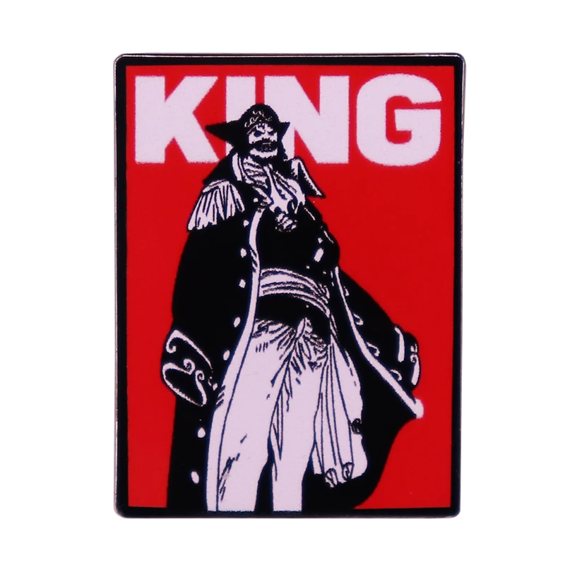 GolD Roger Pin Brooch Classic Anime Badge