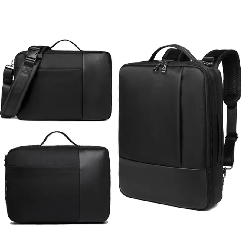 Multi purpose business trip computer bag laptop tablet shoulder messenger backpack handbag splicing travel storage school bags