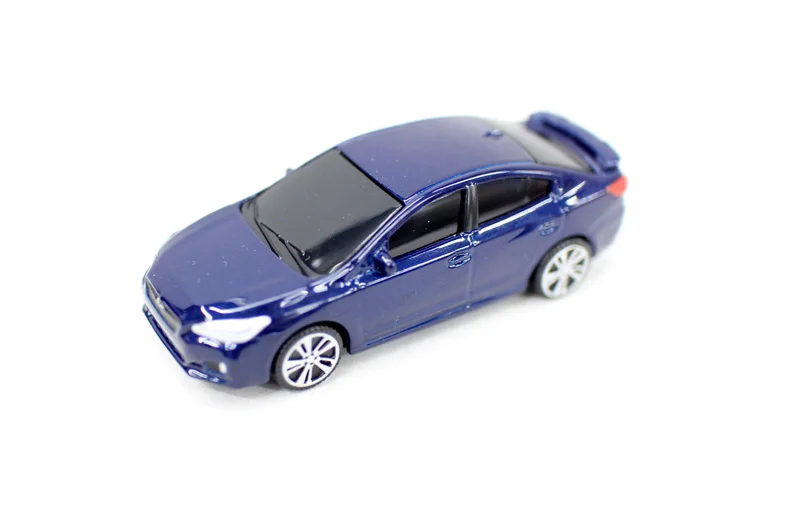 New 1/64 Scale  Impreza Sport Miniature Car Diecast toys 3 inches For Collection Gift