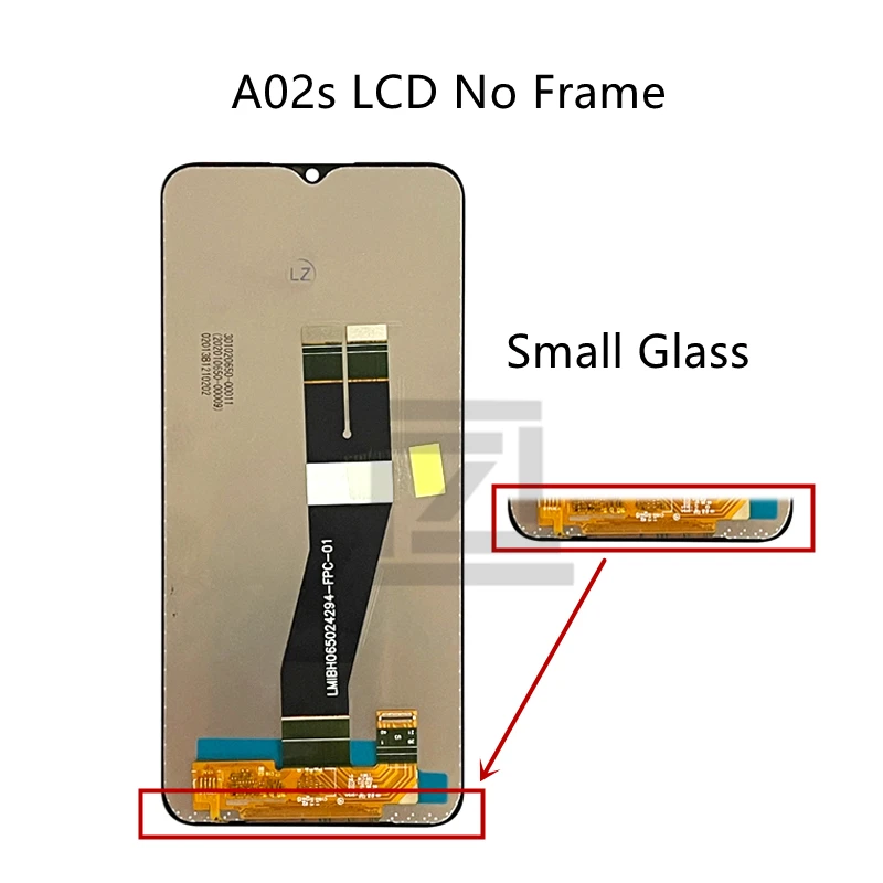 For Samsung Galaxy A02S LCD Display A025 Touch Screen Digitizer Assembly with Frame A025F A025G A025M replacement+tools 6.5\