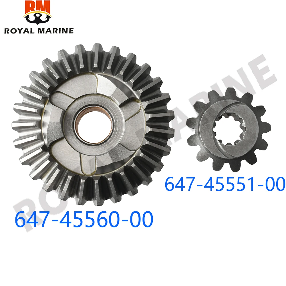 

GEAR Kit Forward gear 647-45560 pinon gear 647-45551 For Yamaha Outboard Motor 6HP 8HP 647-45560-00 647-45551-00