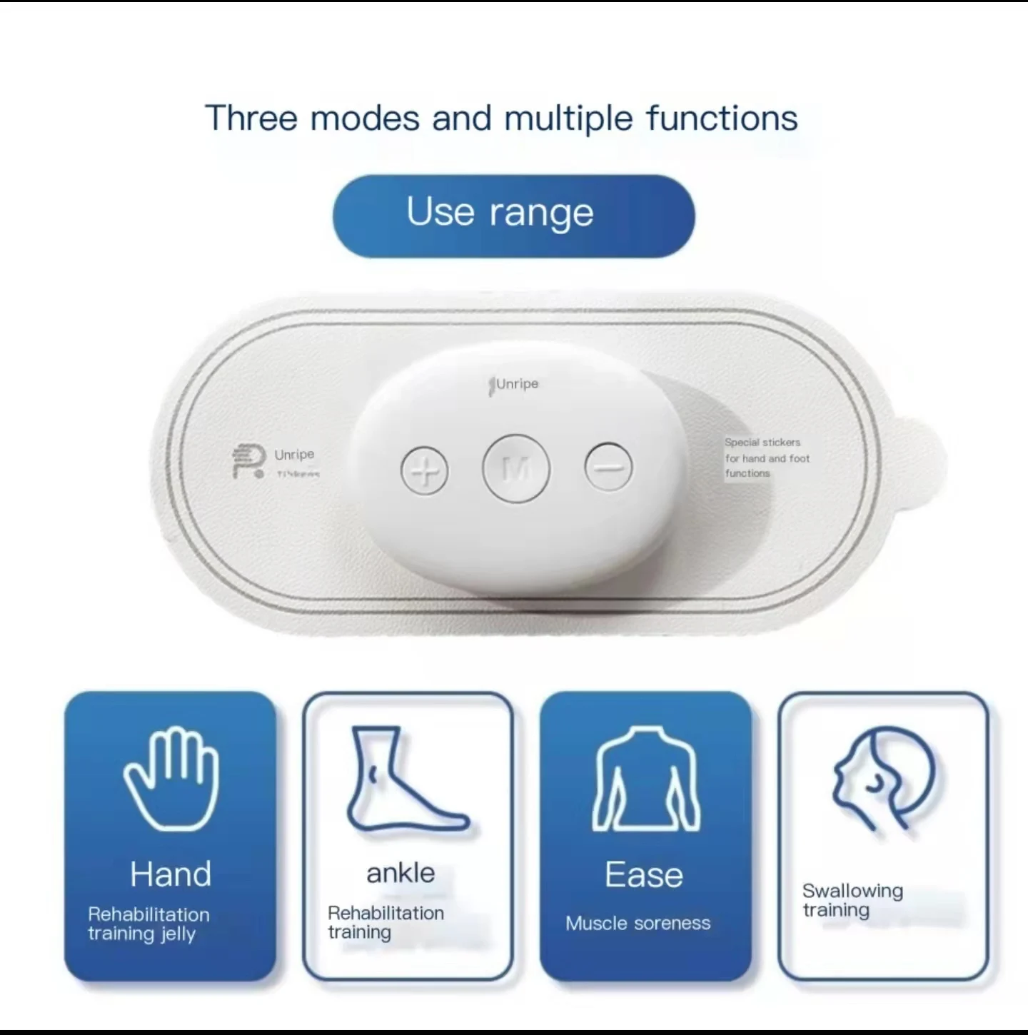 Low Frequency of Rehabilitation Stroke Patient Finger Leg Rehabilitation Muscle Activation Pain Relief Recovery of Swallowing