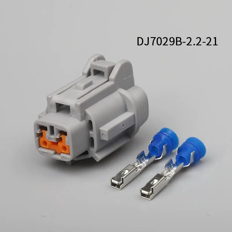 6185-0867 500SETS DJ7029B-2.2-21 2.2mm 2Pin AMP Car Electrical Wire Connectors for VW,BMW,Honda,Toyota,NISSAN AND other models