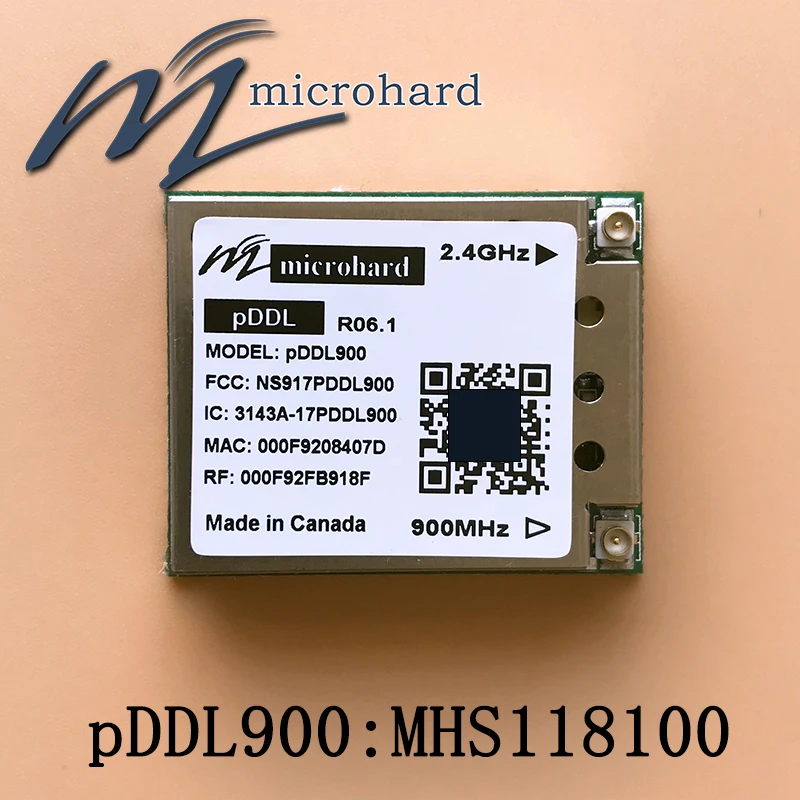 Microhard PDDL900 Wireless Data Graph Transmission Station Module Suitable for Uav Robots