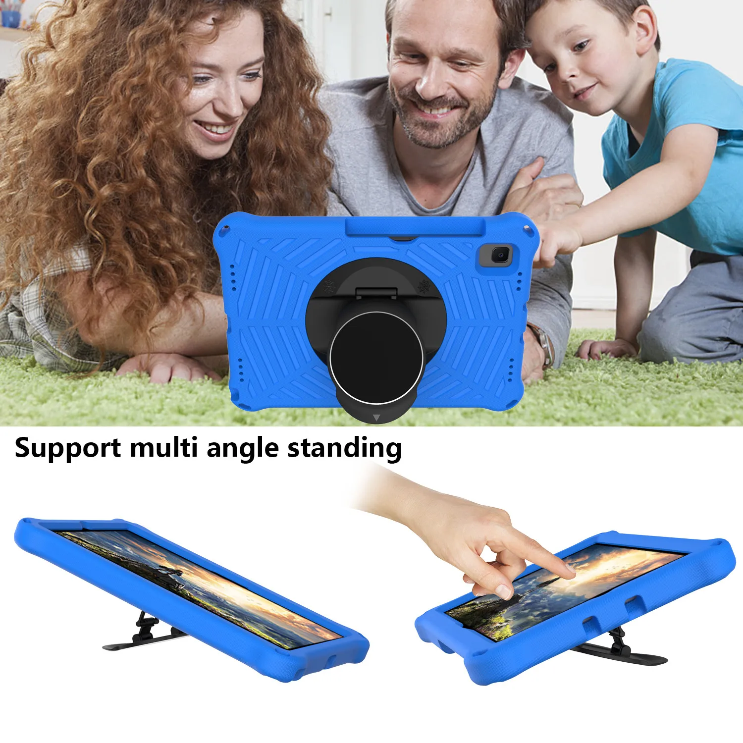 For Samsung Galaxy Tab A7 10.4 T500 T505 T507 Kids Cover Tab S6 T860 T865 S6 Lite P610 P615 EVA  S5e T720 T725 T510 tablet Case