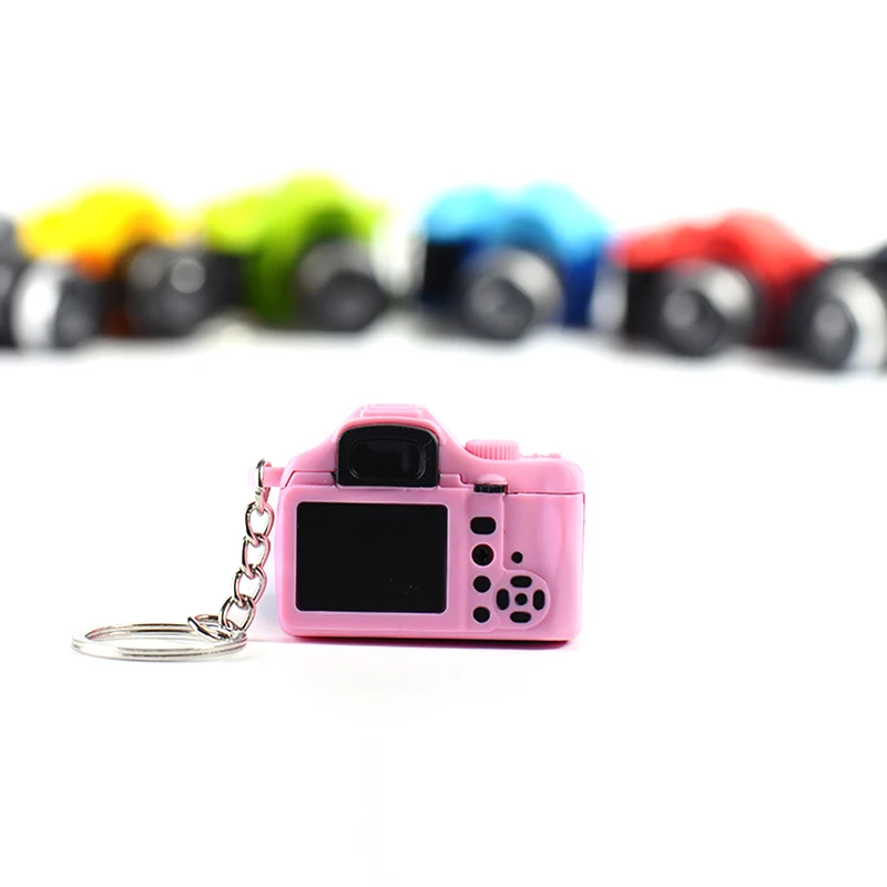 1 Pcs New Fashion Camera Mini Toy Camera Charm Keychain With Flash Light Sound Effect Gift 2023 NEW