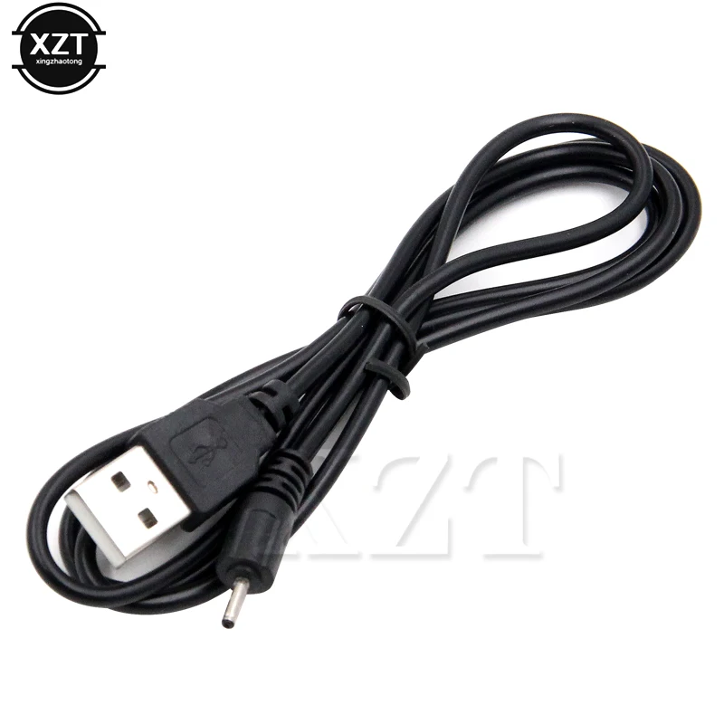 2024 New 1m wireless charger Long Small Pin 2mm To USB Charging Lead Cord For Nokia Mobile 7360 N71 6288 E72 USB Cable