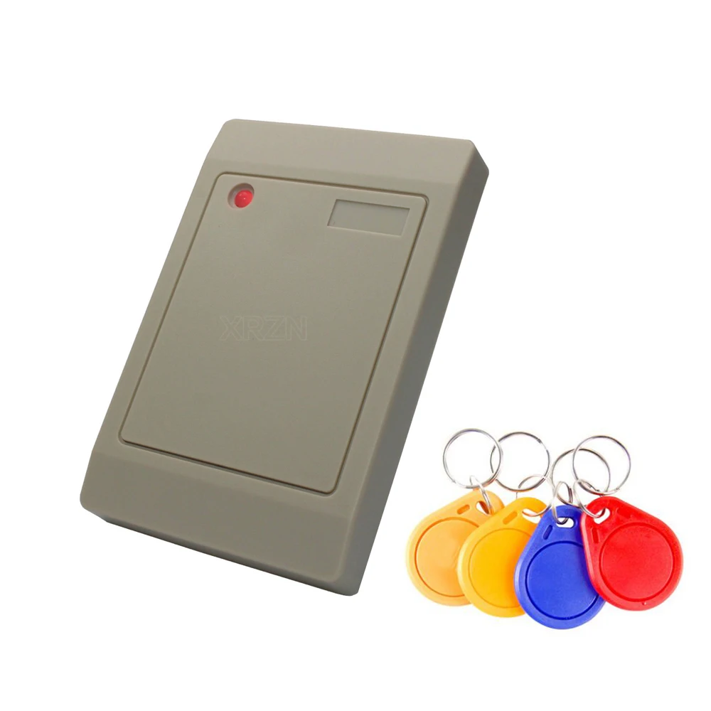 

Waterproof 125khz RFID Card Reader Wiegand 26 34 Card Reader LED Indicators Security RFID EM ID Card Access Control Reader