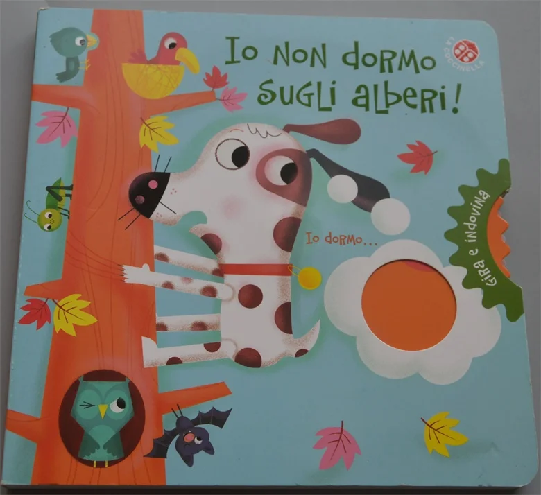 Parent Child Kids Toddler Baby Italian Book Early Education Lovely Cute Picture Interesting Story Cardboard Libros Book Age 0-3