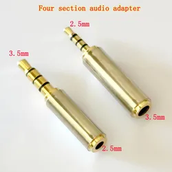 3.5mm do 2.5mm/2.5mm do 3.5mm Adapter konwerter Stereo gniazdo słuchawkowe Audio wysokiej jakości hurtownia