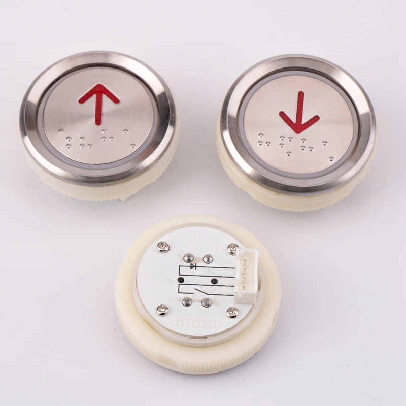 5Pcs MTD330ลิฟท์ Push ปุ่ม KA122P01 BA530 DC24v