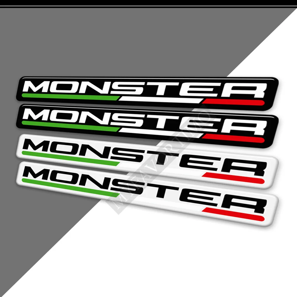 

Motorcycle Stickers Tank Pad Protector For Ducati Monster 696 797 821 Stealth 1200 S Fairing Emblem Logo