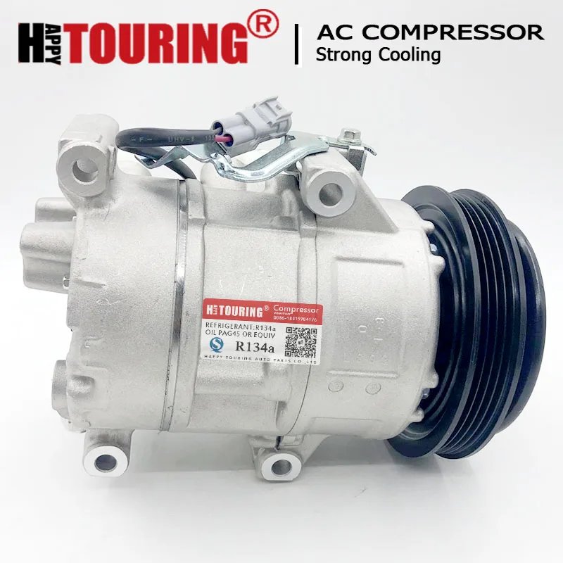 For 2007-2011 Toyota Yaris 1.5L 4cyl Denso A/C Compressor 5SE11C 4711622 471-1622 For Toyota yaris ac compressor