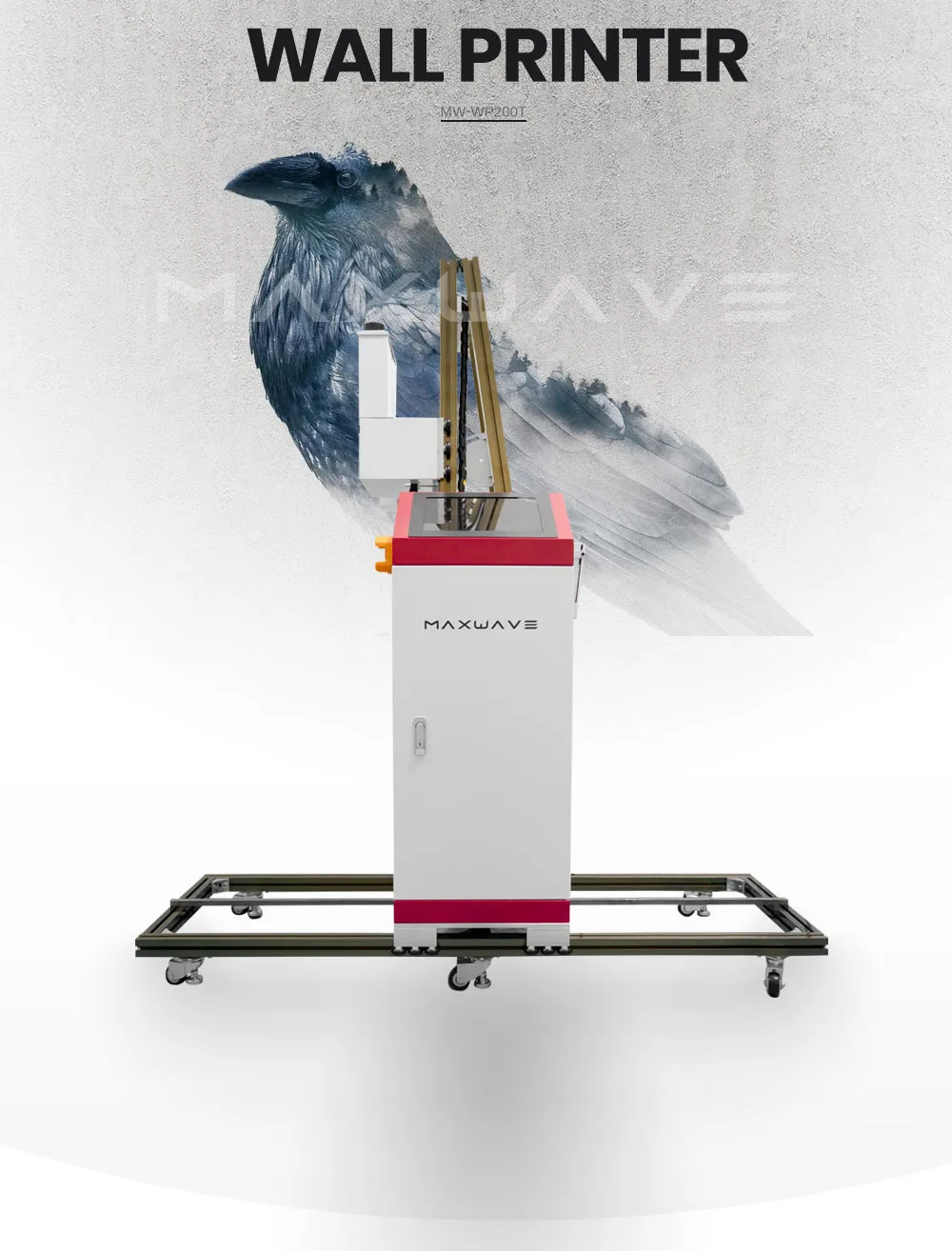 Vertical Inkjet Printer On Wall 3D Mural Printing Machine Direct To Wall Printer /Wallprinter Wall Inkjet Printer