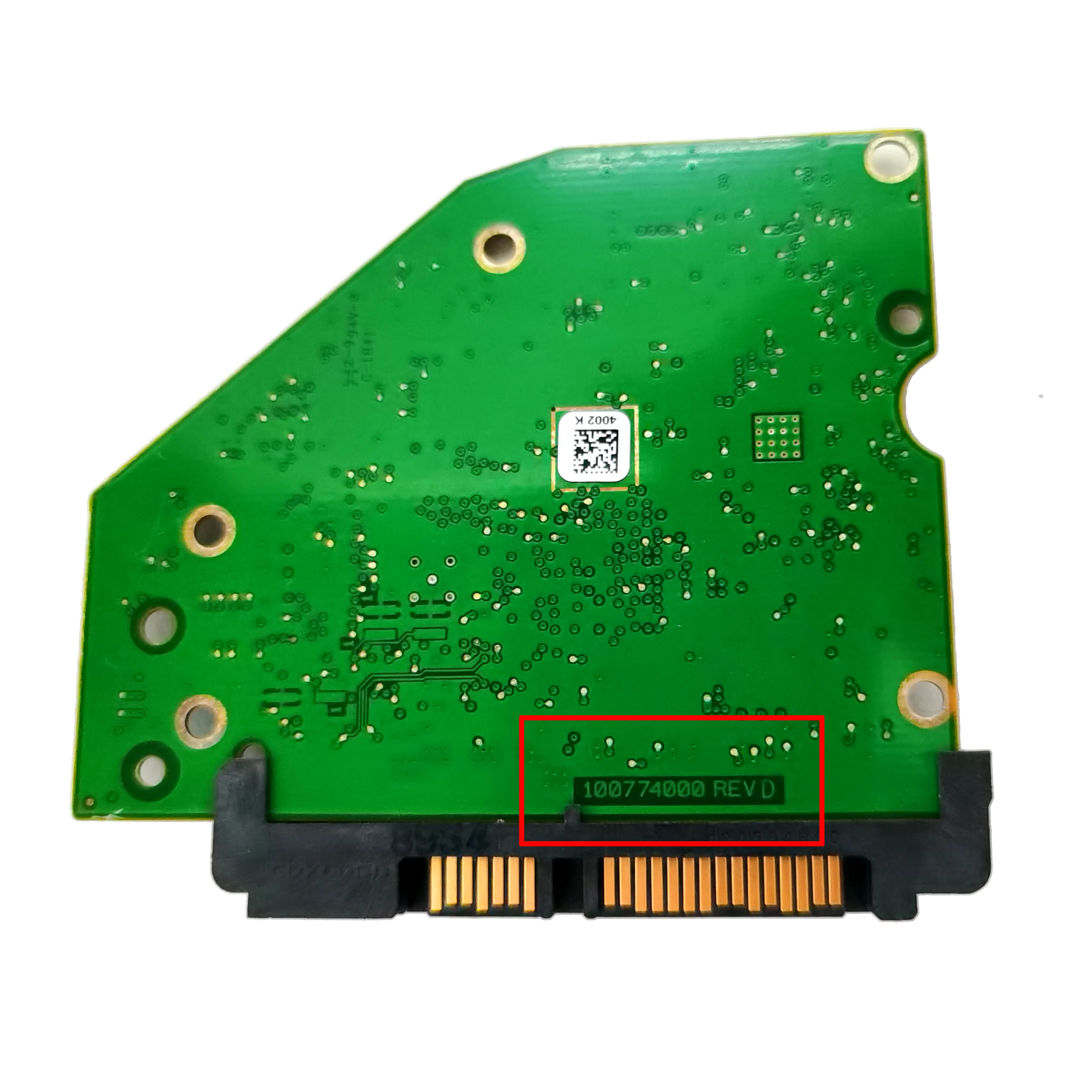 100774000 REV D HDD PCB المنطق مجلس اختبار جيد قرص صلب كمبيوتر مكتبي 100774000 REV D لوحة دوائر كهربائية 100774000 REV A