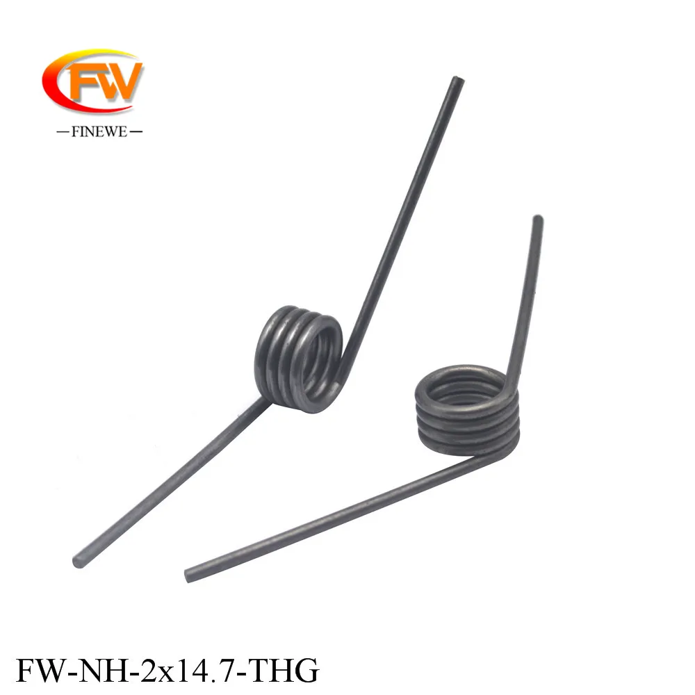 4pcs/lot 2.0mm wire torsion spring stainless steel 120 degree 4 coils heavy duty torsion spring with custom wholesale