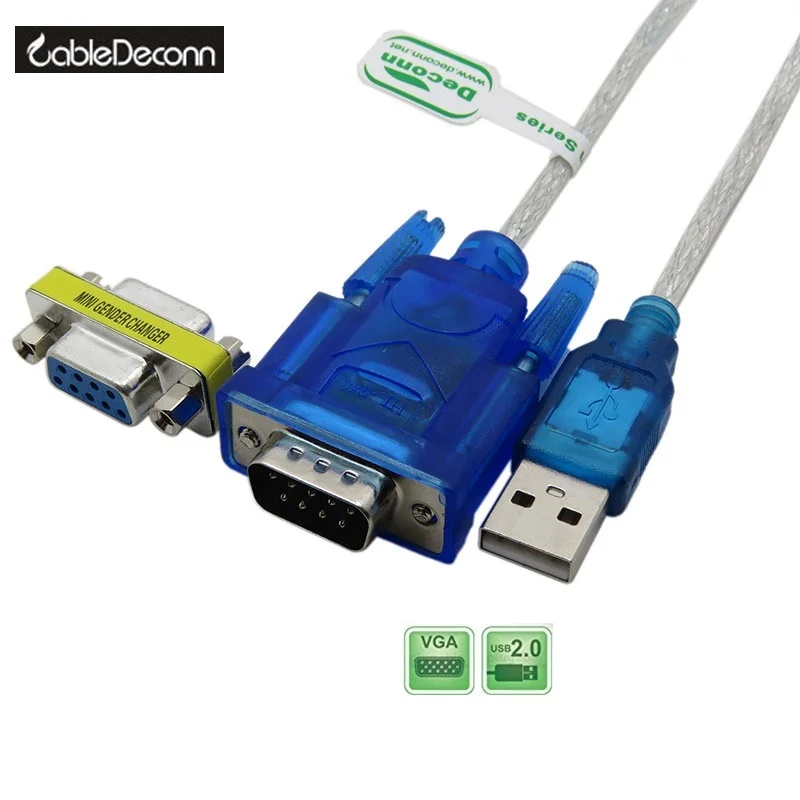 Cavo seriale da Usb a Rs232 porta femmina Switch da USB a seriale DB9 cavo seriale femmina da USB a COM