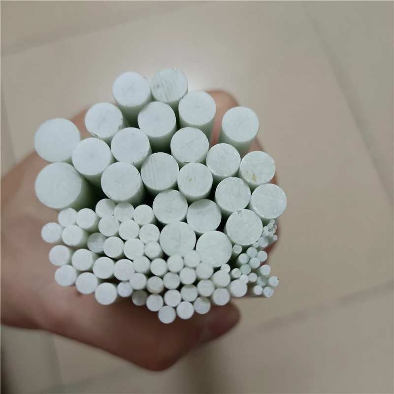 4PCS White Glass Fiber Rod Diameter 2mm 3mm Model Construction Insulating Fiberglass Bar Lenght 1500mm