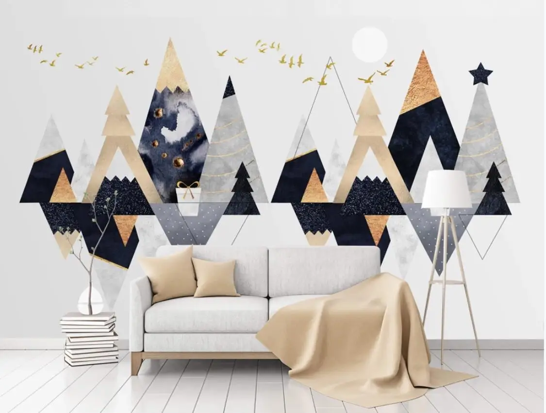 

Abstract Wallpaper Large Photo Mural Wallpaper Roll for Bedroom Living Room Home Wall Decor Custom Size Canvas Murals