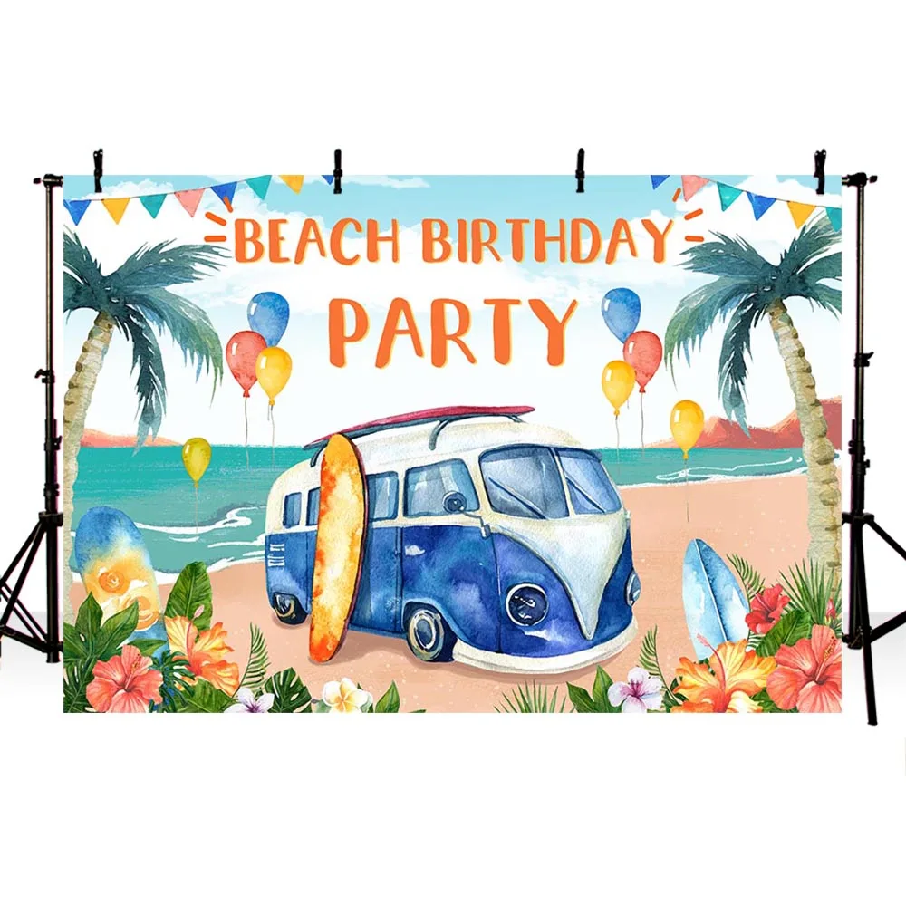 Mehofond-ビーチや誕生日の写真の背景,背景,旅行用,子供用,写真スタジオ