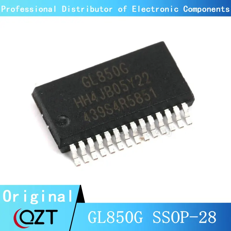 10 unids/lote GL850G SSOP GL850 850G SSOP-28 USB 2,0 chip nuevo punto