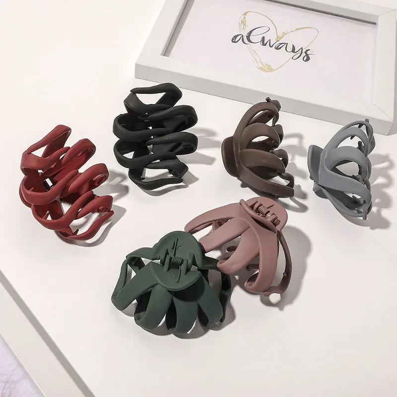 

Vintage Hair Clips for Women Claw Clip Simplicity Elegant Irregular Shape Hairclip Girls Hair Accessories Hair Claw Barrettes