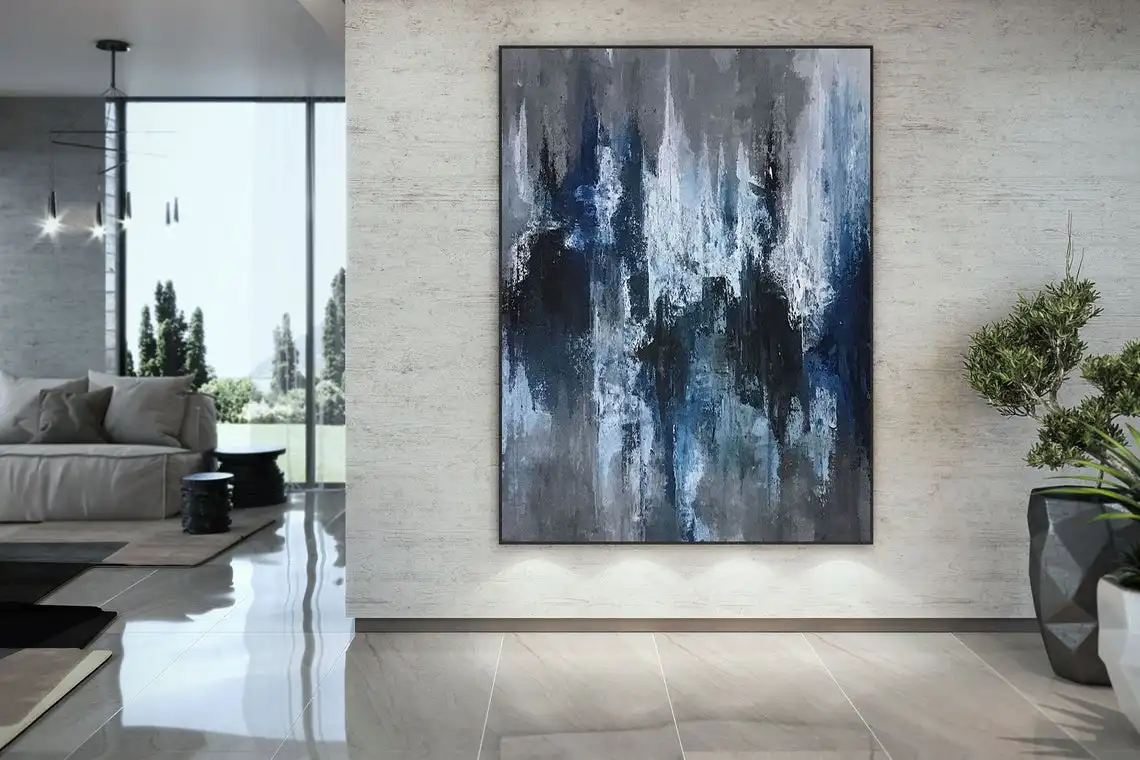 

Large Modern Wall Art Painting Modern Abstract Wall Art Modern Decor Acrylics Paintings Living Room Wall Art Decorations Poster