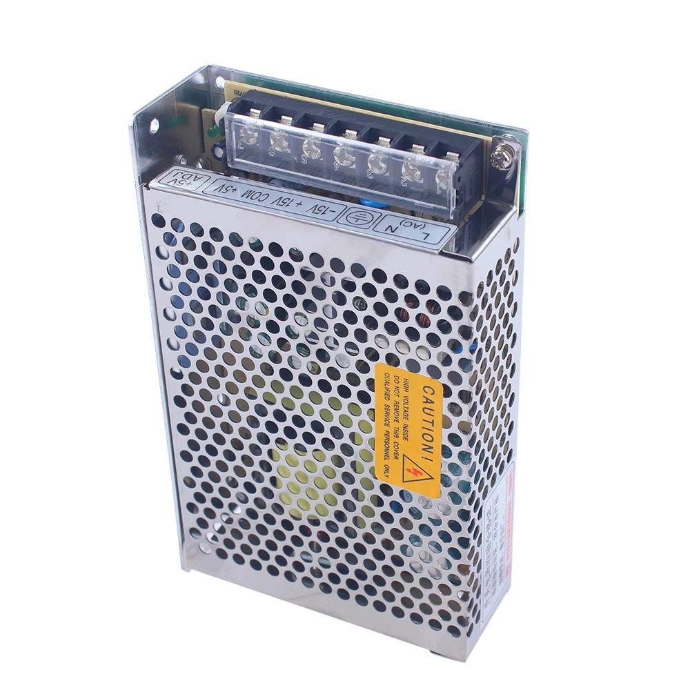 DIANQI Triple output Switching power supply 60w 5V 12V 15V power suply T-60 ac dc converter adjustable