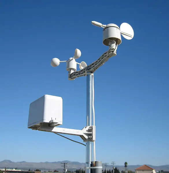 

New Weather Station Wind Speed Sensor Wind Direction Rain Amount Internet of Things Secondary Development APRS