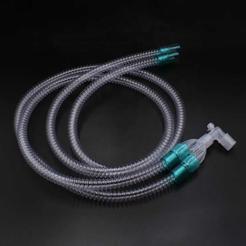 1pcs Disposable Expandable Anesthesia Breathing Circuit Tubing System 1.6m