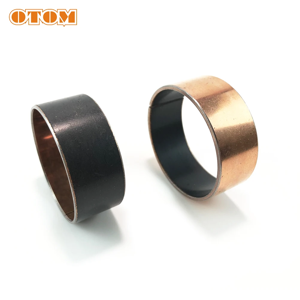 OTOM Motorcycles 47mm Front Fork Dust Seal Oil Seals Bushing External Guide Rails Shock Absorption Maintenance Up & Down Pair