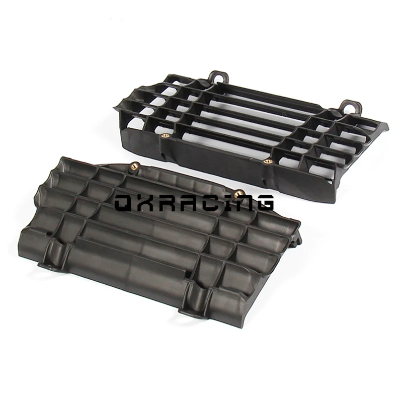 New Radiator Black Plastic shroud fins Guard For XC-W EXC 125-300 17-18 EXC-F 250/350 17-18 Enduro Motorcycle