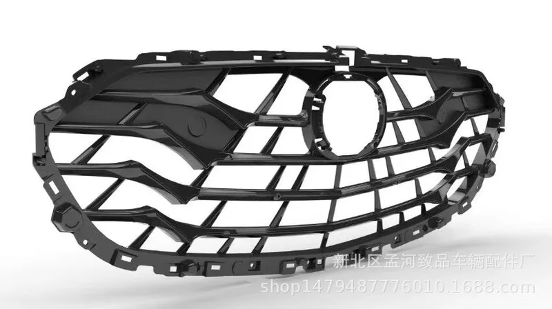 Radiator Bumper Grill For Mazda 3 AXELA 2018 2019 2020 Car Front Racing Grille Trim Racing Grills Grille around trim cover