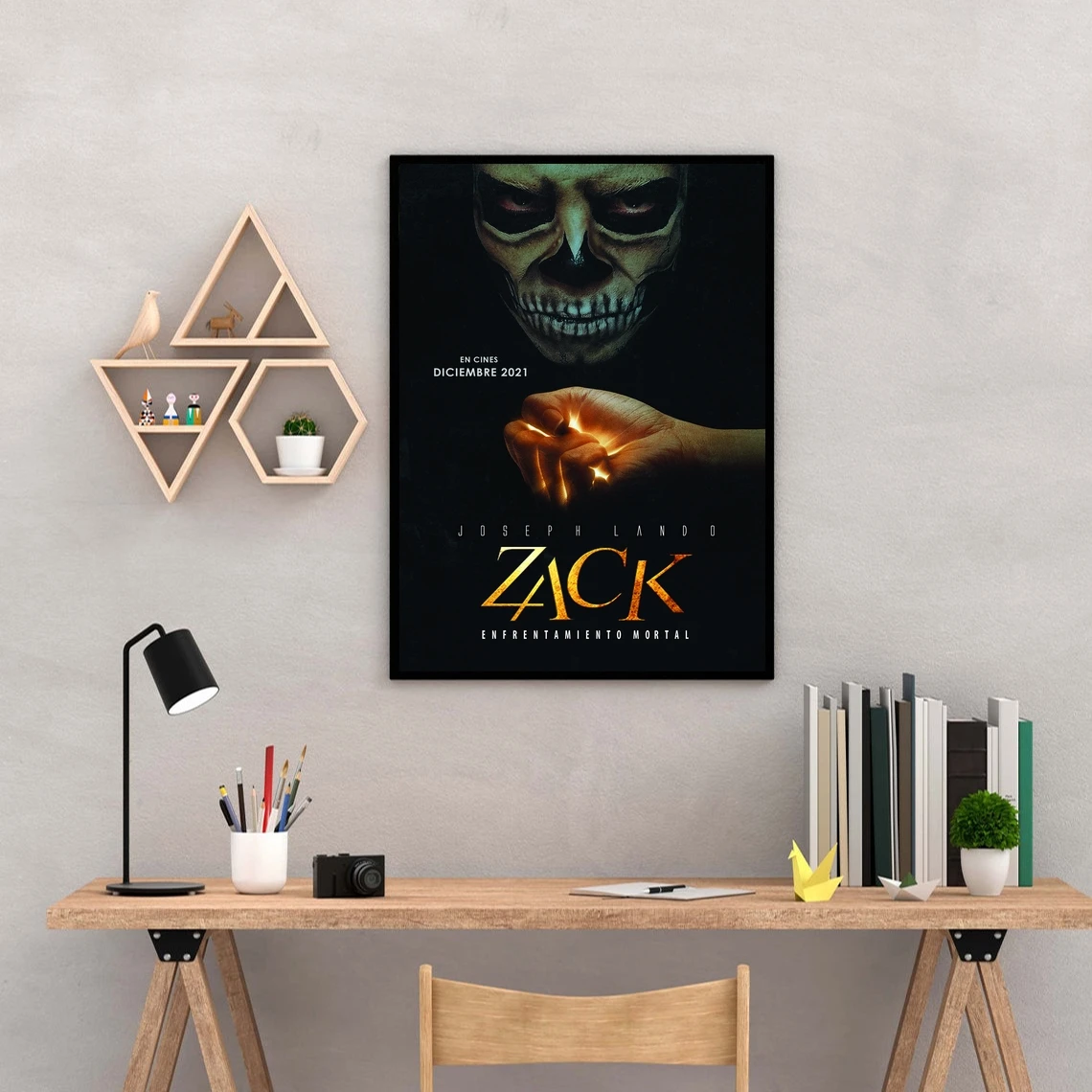 Zack Enfrentamiento Mortal Classic Movie Poster Canvas Print Home Decoration Wall Painting ( No Frame )