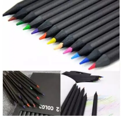 12pcs Mayitr Sketching Drawing Pencils 2B Full Range Sketch Set Charcoal Art Color Pencil Birthday Gifts For Kids Art Students