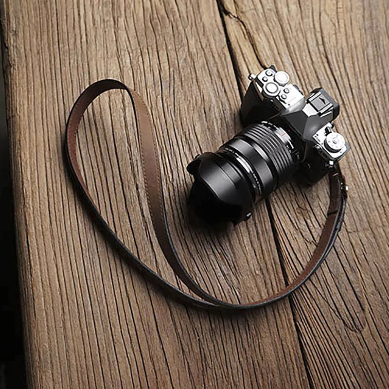 Handmade Genuine Leather Camera Strap Shoulder Sling Belt For Leica MP Q2 DLUX7  Canon Sony Fujifilm XT4 X100V Xpro 3 Panasonic