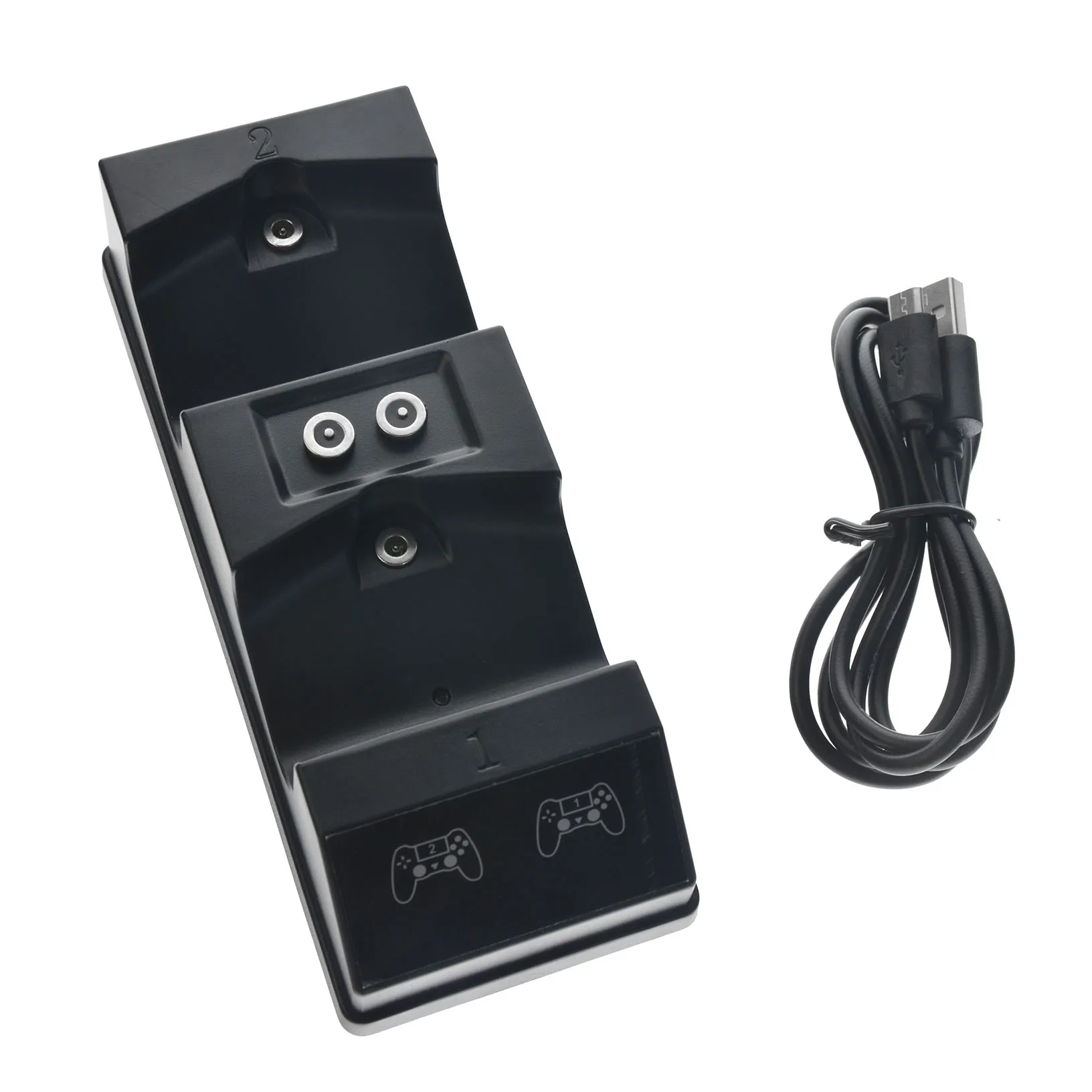 ملحقات اللعبة لجهاز بلاي ستيشن 4 PS4 وحدة تحكم لاسلكية قاعدة شحن مزدوجة p2