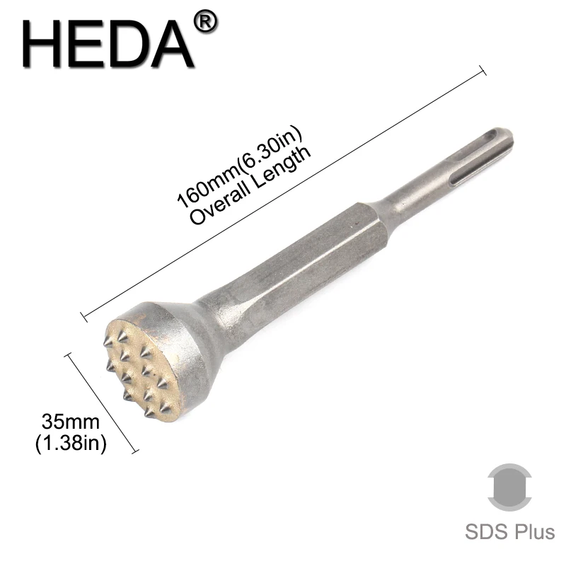 Vuông/Vòng Mũi Khoan Bê Tông SDS Plus Đục Hợp Kim Điểm Rãnh Gouge Điện Hoa Mũi Khoan Búa Cho Cầu/Tường/xi Măng Mặt Đường Đục
