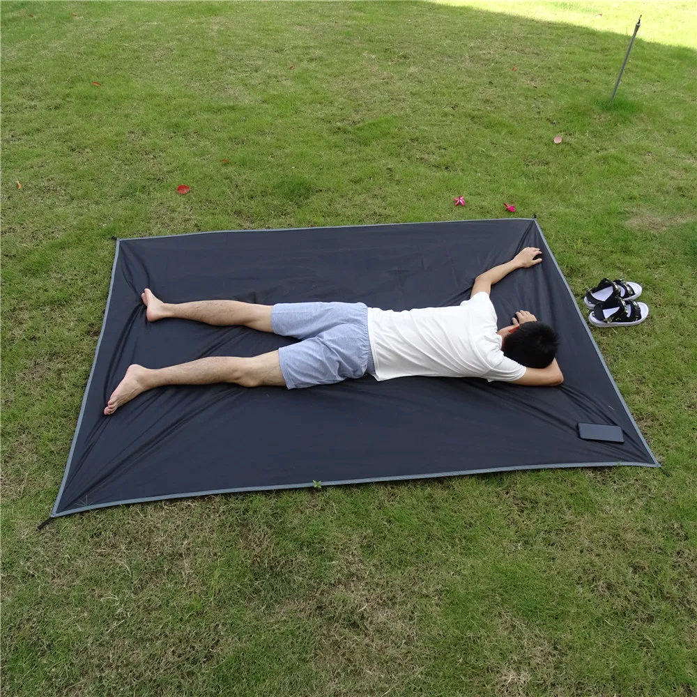 Colchoneta camping ultraligera 1 persona impermeable con piquetas - imagen 5