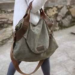 2021 marca grande bolso casual tote bolsas de ombro bolsas de lona capacidade sacos para mulheres mensageiro bolsa feminina