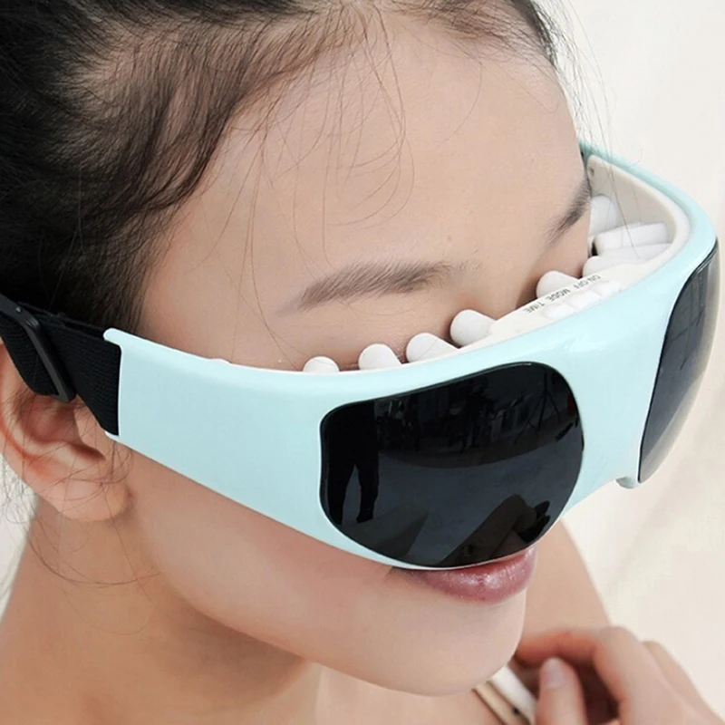 Electric Vibration Eye Massager Eyes Care Device Wrinkle Fatigue Relieve Magnet Therapy NEW Massage Eyewear Glasses